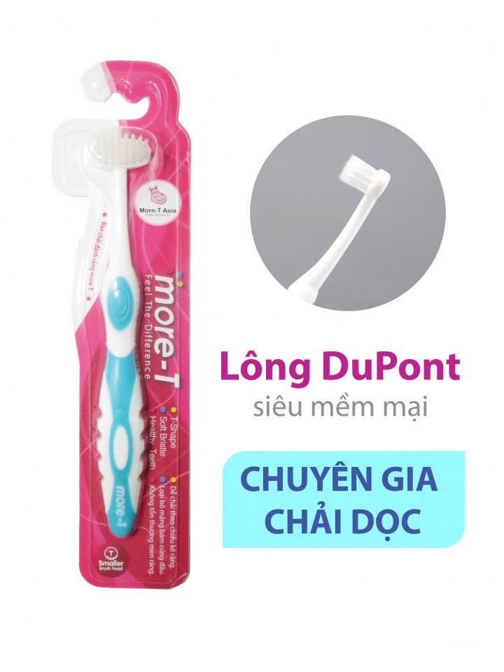 MT03 Bàn chải người lớn màu xanh dương đậm